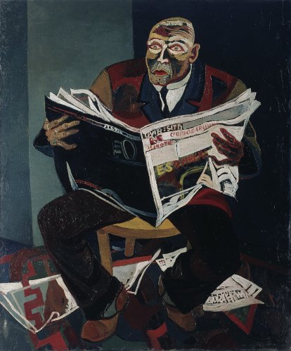 Josef Scharl: Der Zeitungsleser, 1935