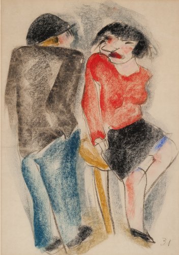 Werner Scholz: Couple, 1931, private collection